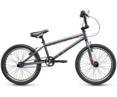 Dviratis S'COOL XtriX 20 1-speed BMX 20" HiTen dark pilkas-oranžinis