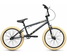 Dviratis S'COOL XtriX 40 1-speed BMX 20" Chromoly dark pilkas-beige