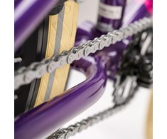 Dviratis S'COOL XtriX 40 1-speed BMX 20" Chromoly violetinė-fuchsia