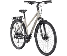 Dviratis Tabou Flow 2 EQ W 21 juodas-pilkas-L / 21" (Dydis: L / 21")