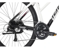 Dviratis Tabou Flow 2 W 19 juodas-baltas-M / 19" (Dydis: M / 19")
