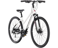 Dviratis Tabou Flow 2 W 21 juodas-baltas-L / 21" (Dydis: L / 21")