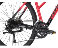 Dviratis Tabou Flow 3 W 19 juodas-red-M / 19" (Dydis: M / 19")