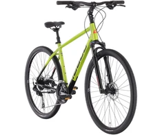 Dviratis Tabou Flow 4 19 juodas-lime-M / 19" (Dydis: M / 19")