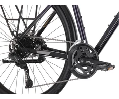 Dviratis Tabou Flow 4 EQ 19 juodas-violetinė-M / 19" (Dydis: M / 19")