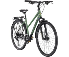 Dviratis Tabou Flow 4 EQ W 21 juodas-žalias-L / 21" (Dydis: L / 21")