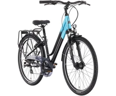Dviratis Tabou Kinetic 2 JR W juodas-turq-XS / 15" (Dydis: XS / 15")