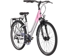 Dviratis Tabou Kinetic 2 JR W pilkas-pink-XS / 15" (Dydis: XS / 15")