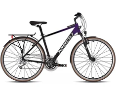 Dviratis Tabou Kinetic 2 juodas-violetinė-M / 19" (Dydis: M / 19")