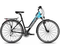 Dviratis Tabou Kinetic 2 W juodas-turq-S / 17" (Dydis: S / 17")