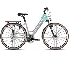 Dviratis Tabou Kinetic 2 W pilkas-mint-S / 17" (Dydis: S / 17")