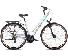 Dviratis Tabou Kinetic 2 W pilkas-mint-S / 17" (Dydis: S / 17")