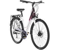 Dviratis Tabou Kinetic 3 W baltas-burgundy-M / 19" (Dydis: M / 19")