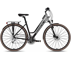 Dviratis Tabou Kinetic 3 W juodas-pilkas-M / 19" (Dydis: M / 19")