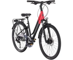 Dviratis Tabou Kinetic 4 JR W juodas-red-XS / 15" (Dydis: XS / 15")