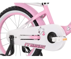 Dviratis Tabou Miss 14 pink-baltas