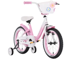 Dviratis Tabou Miss 20 pink-baltas