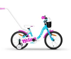 Dviratis Tabou Miss AL 14 mėlynas-pink