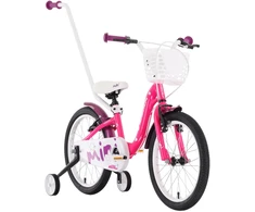 Dviratis Tabou Miss AL 18 pink-baltas