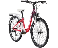 None Dviratis Tabou Queen 24 pink-baltas