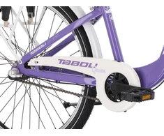 Dviratis Tabou Queen 24 Plus violetinė-baltas