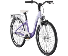 Dviratis Tabou Queen 24 Plus violetinė-baltas