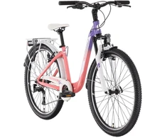 Dviratis Tabou Queen 26 pink-baltas