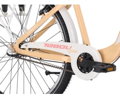 Dviratis Tabou Queen 26 Plus coral-baltas