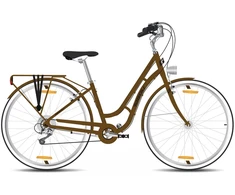 Dviratis Tabou Retro ruda-juodas-M / 19" (Dydis: M / 19")