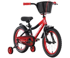 Dviratis Tabou Rocket 20 juodas-red