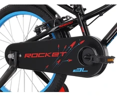 Dviratis Tabou Rocket AL 14 juodas-red