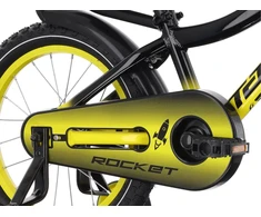 Dviratis Tabou Rocket Alu 14 juodas-yellow