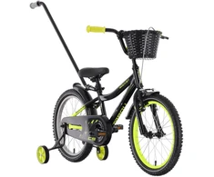 Dviratis Tabou Rocket CS Alu 18 juodas-lime