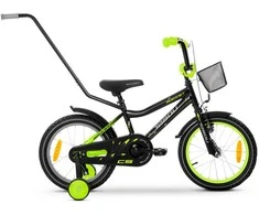 Dviratis Tabou Rocket CS Alu 18 juodas-lime