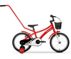 Dviratis Tabou Rocket Lite 18 red-baltas