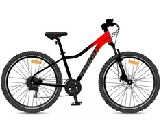 Dviratis Tabou Venom 4.0 27.5 red-juodas-15" (Dydis: 15")