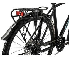 Dviratis Unibike Flash EQ GTS 2025 juodas-17" (Dydis: 17")
