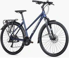 Dviratis Unibike Flash EQ LDS 2026 dark mėlynas-XL / 21" (Dydis: XL / 21")