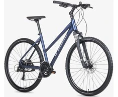 Dviratis Unibike Flash LDS 2026 dark mėlynas-L / 19" (Dydis: L / 19")