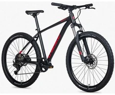Dviratis Unibike Mission 27.5 2026 juodas-S / 16" (Dydis: S / 16")