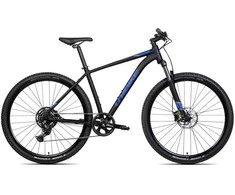 Dviratis Unibike Shadow 29 2025 juodas-mėlynas-23" (Dydis: 23")