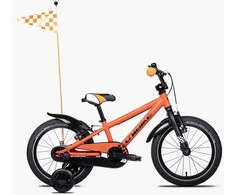 Dviratis Unibike Viking 16 2026 oranžinis