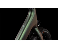 Elektrinis dviratis Cube Kathmandu Hybrid C:62 SLT 400X Easy Entry stellar'n'origanogreen 2025-50 cm (Dydis: 50 cm)