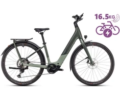 Elektrinis dviratis Cube Kathmandu Hybrid C:62 SLT 400X Easy Entry stellar'n'origanogreen 2025-50 cm (Dydis: 50 cm)