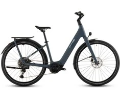 Elektrinis dviratis Cube Kathmandu Hybrid C:62 Pro 400X Easy Entry spectralblue'n'prism 2026-54 cm (Dydis: 54 cm)