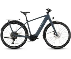 Elektrinis dviratis Cube Kathmandu Hybrid C:62 Pro 400X spectralblue'n'prism 2026-58 cm (Dydis: 58 cm)