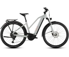 Elektrinis dviratis Cube Nuride Hybrid Performance 600 Trapeze desertstone'n'pilkas 2026-50 cm (Dydis: 50 cm)