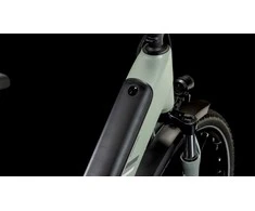Elektrinis dviratis Cube Nuride Hybrid Performance 625 Allroad Easy Entry swampgrey'n'juodas 2025-58 cm (Dydis: 58 cm)