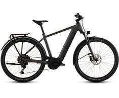 Elektrinis dviratis Cube Nuride Hybrid Performance 600 slabgrey'n'juodas 2026-54 cm (Dydis: 54 cm)