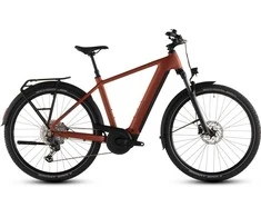 Elektrinis dviratis Cube Nuride Hybrid Pro 800 chilli'n'juodas 2026-54 cm (Dydis: 54 cm)